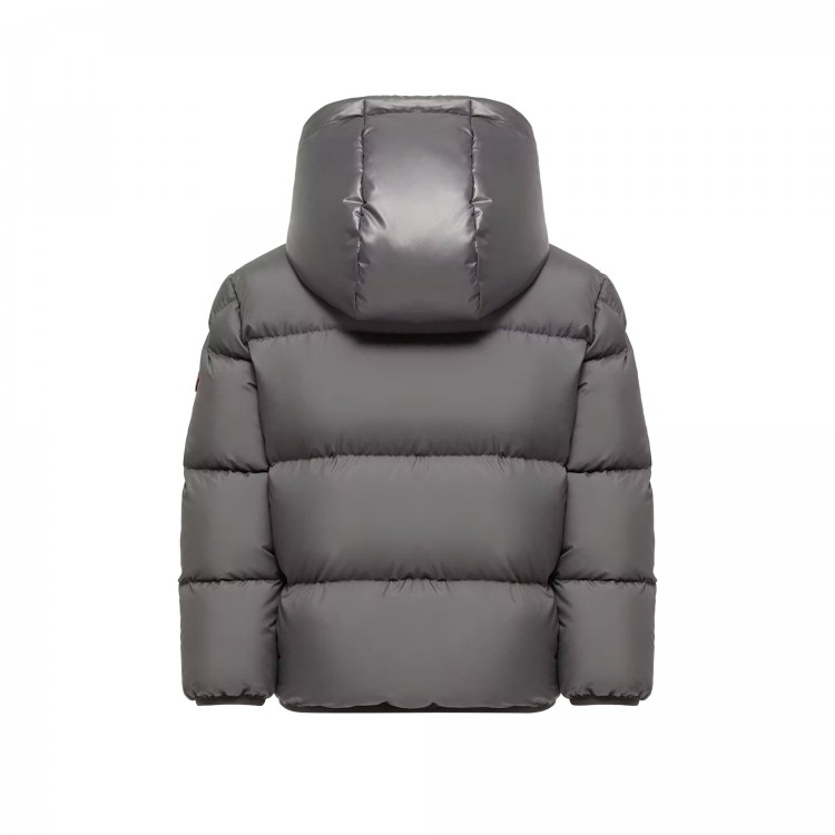 MONCLER Giubbotto antracite Barin bambino