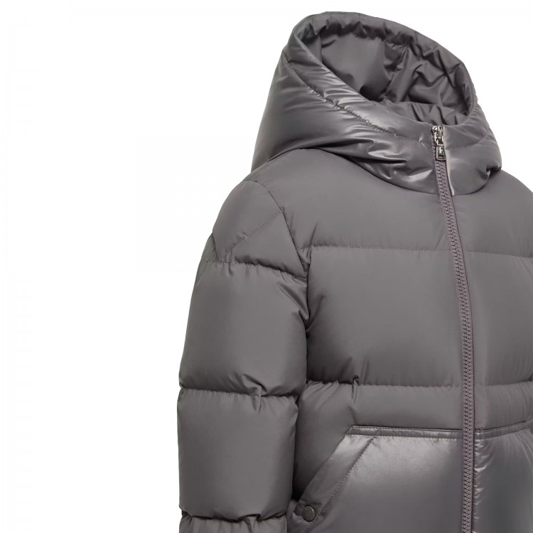 MONCLER Giubbotto antracite Barin bambino