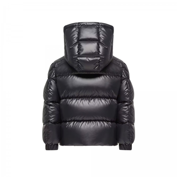 MONCLER Giubbotto blu navy Yule bambini