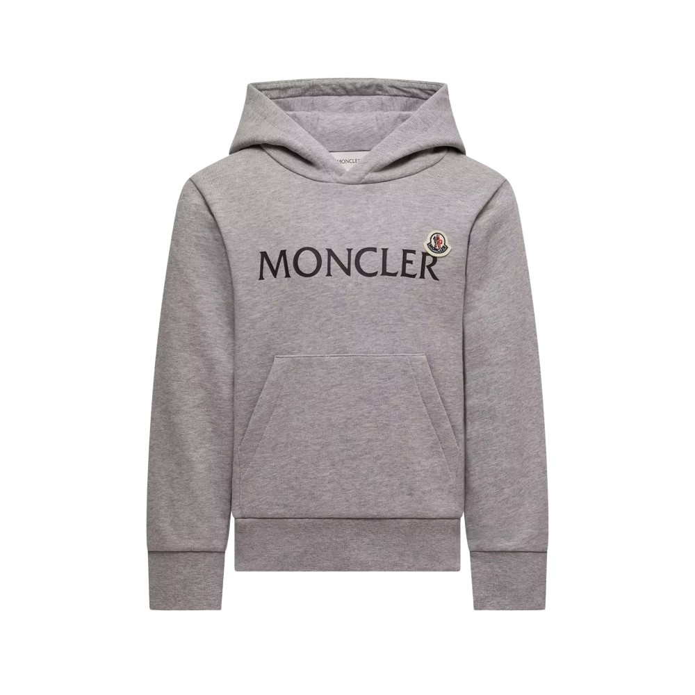 MONCLER HOODIE SWEATER.GREY