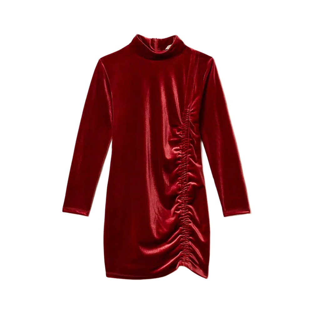 TWIN-SET Abito bordeaux...