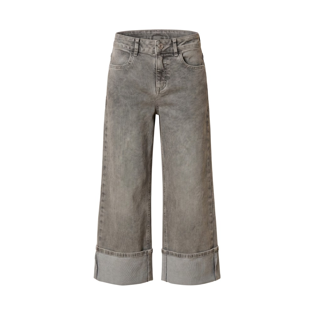 TWIN-SET Jeans grigio con...