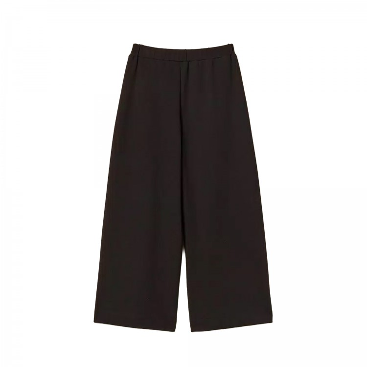 TWIN-SET Pantaloni neri ampi bambina