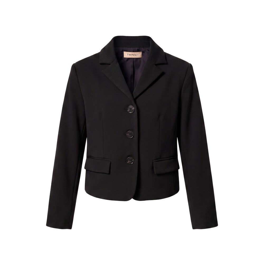 TWIN-SET Blazer nero...