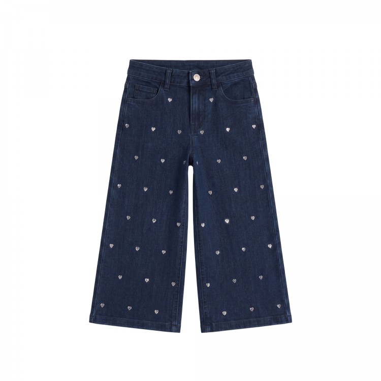 TWIN-SET PANTALONE.DENIM RINSE