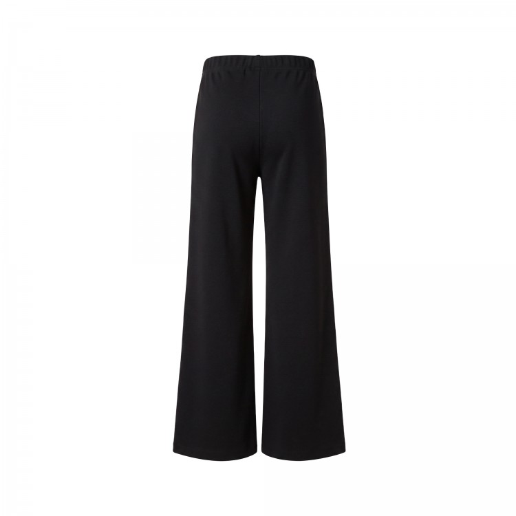 PATRIZIA PEPE Pantaloni neri wide leg bambina
