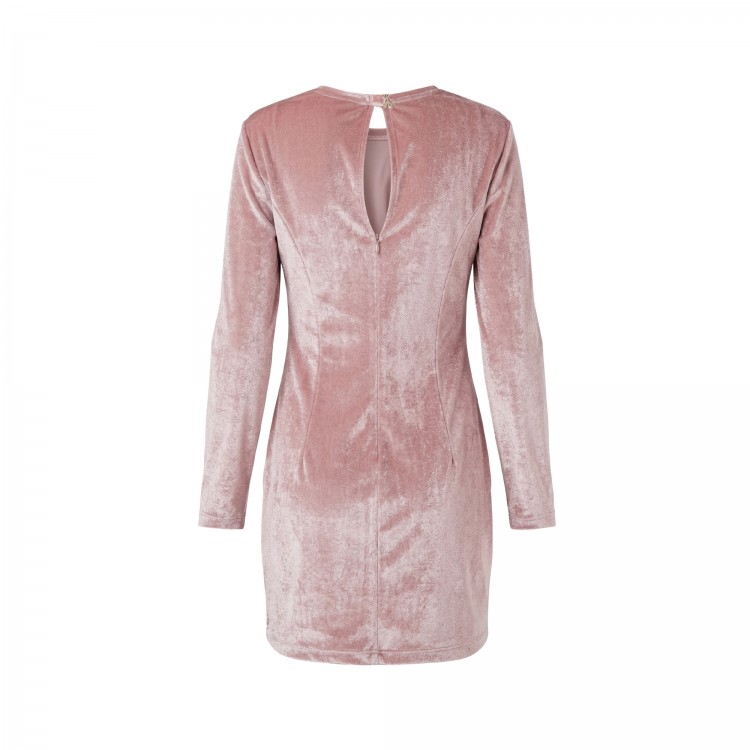 PATRIZIA PEPE Abito rosa drappeggiato bambina
