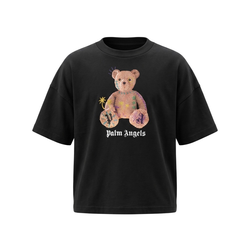 PALM ANGELS T-shirt nera...