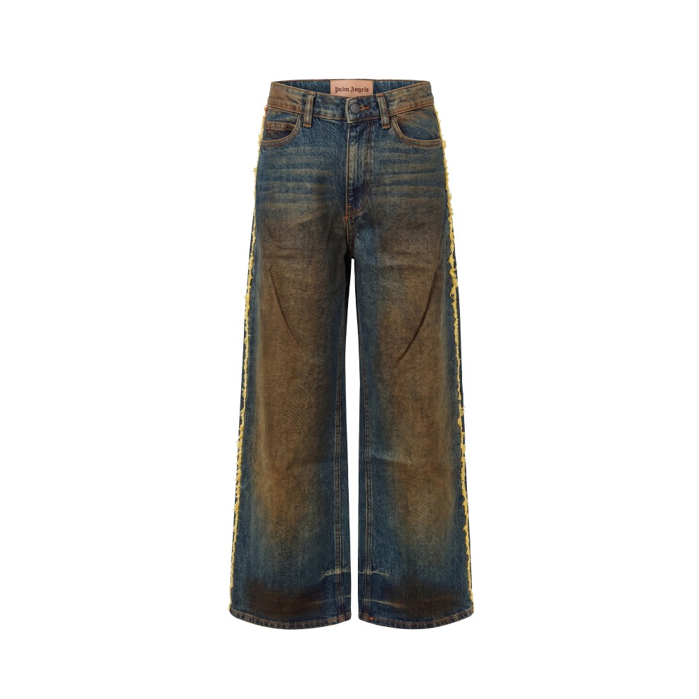 PALM ANGELS Jeans wide leg...