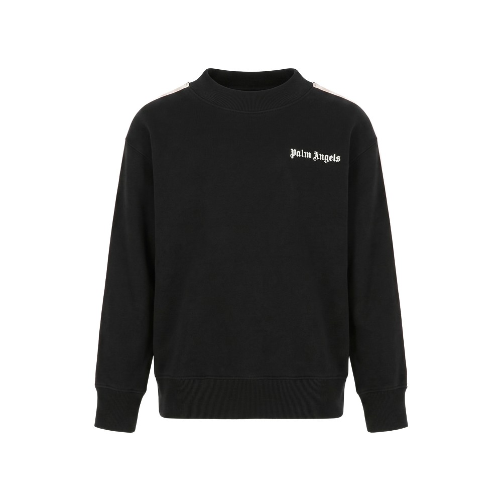 PALM ANGELS Felpa nera con...