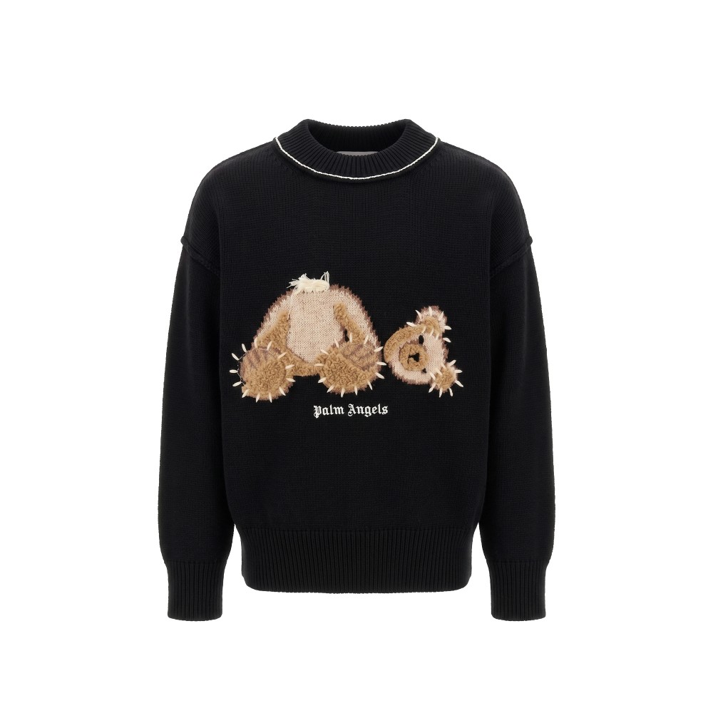 PALM ANGELS Maglione nero...