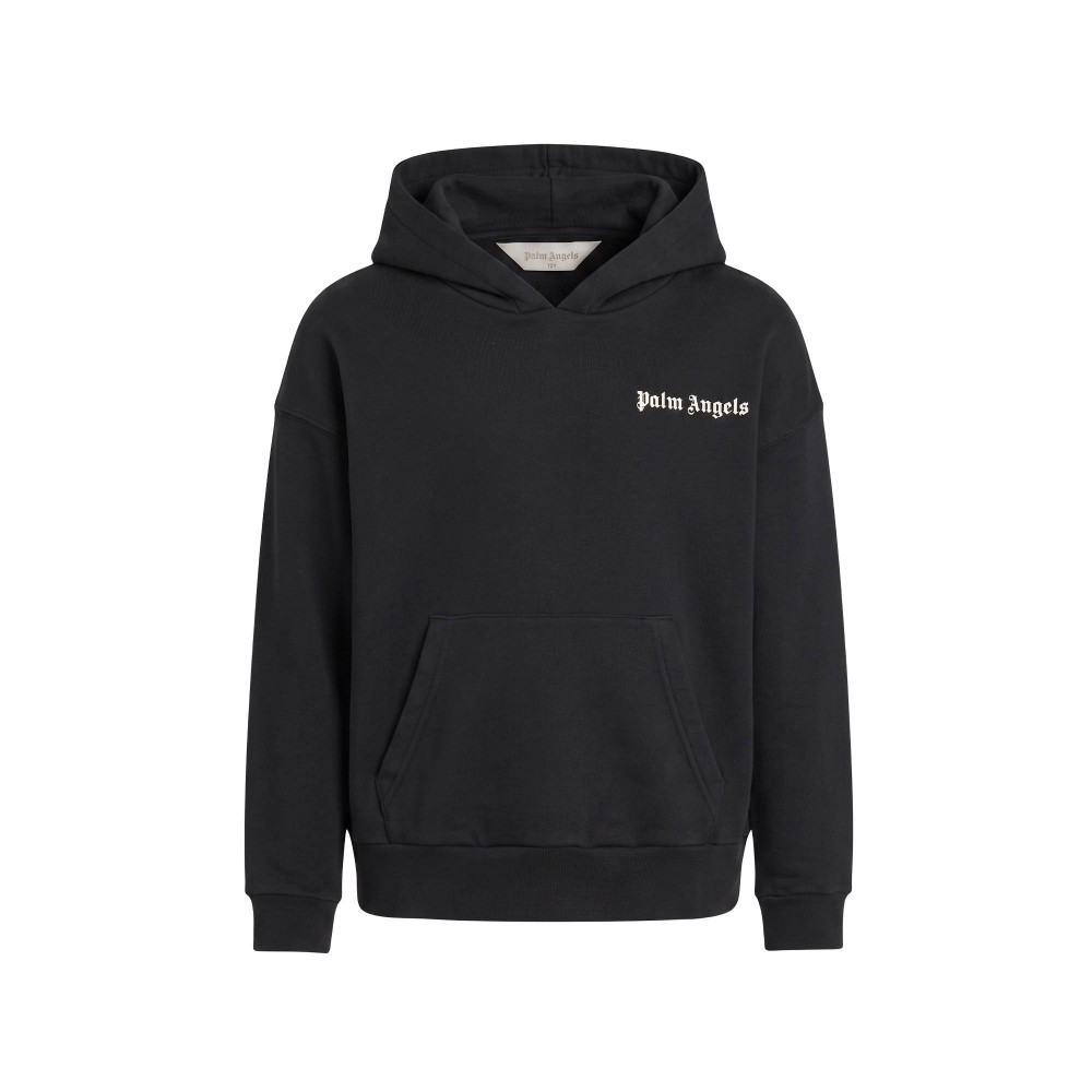 PALM ANGELS Felpa nera con...