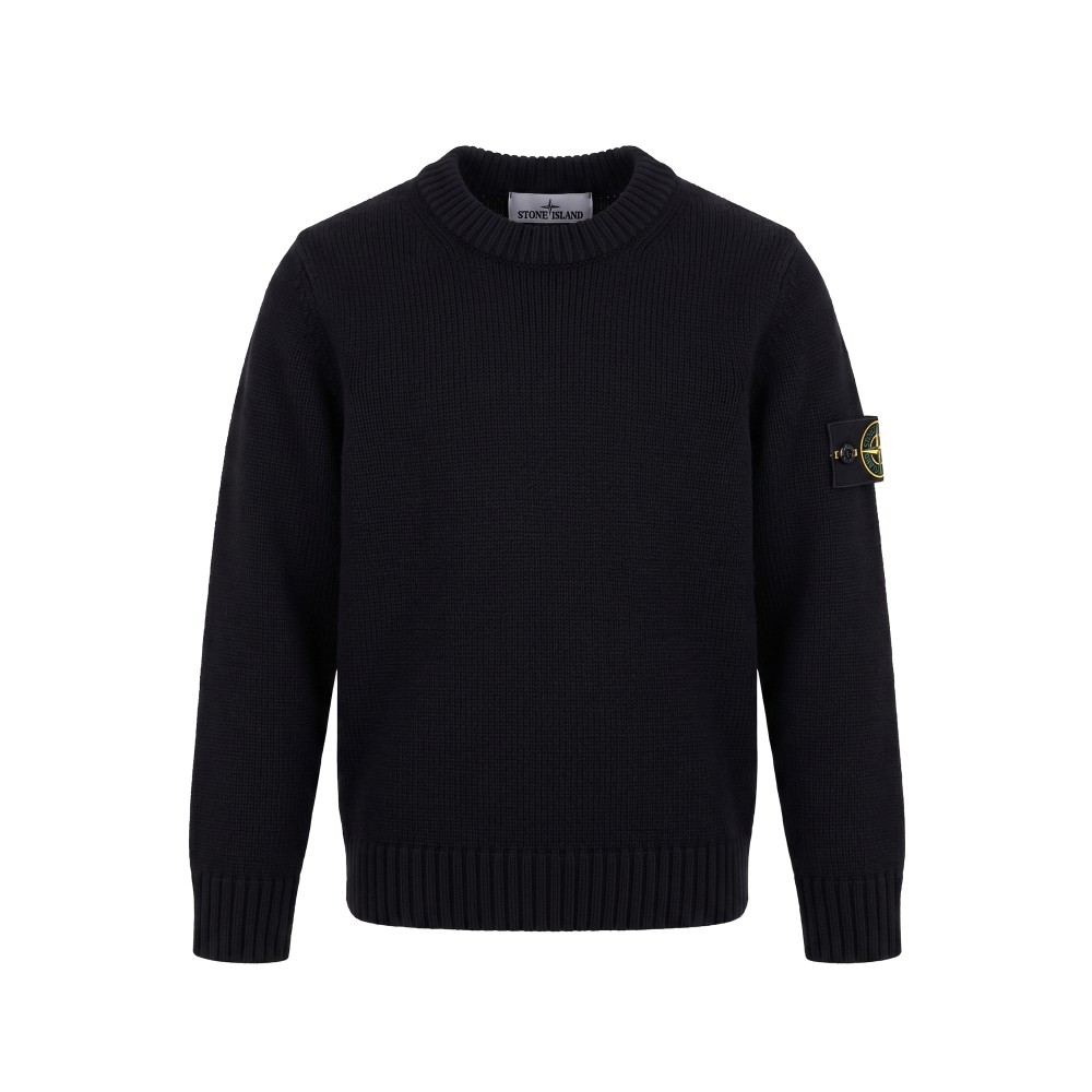 STONE ISLAND Maglia nera...