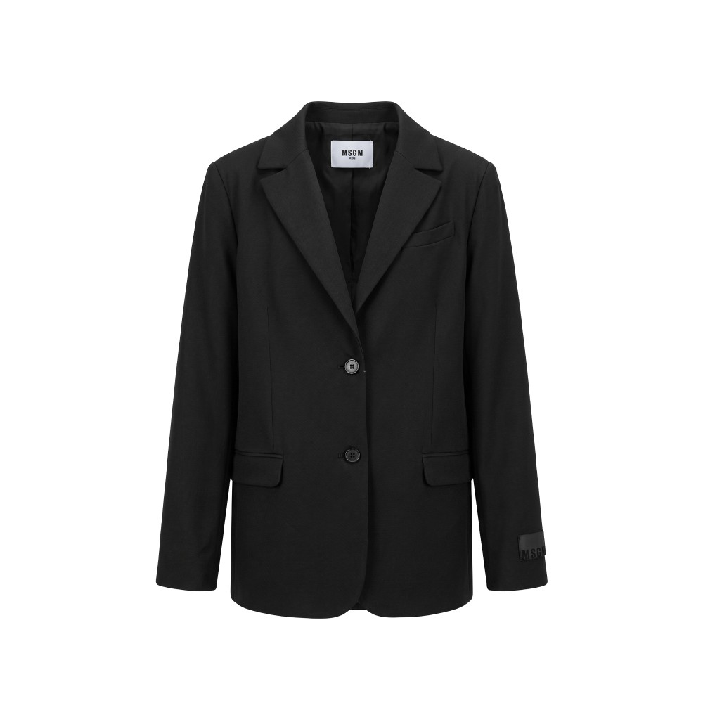 MSGM WOOL GABARDINE OVER...