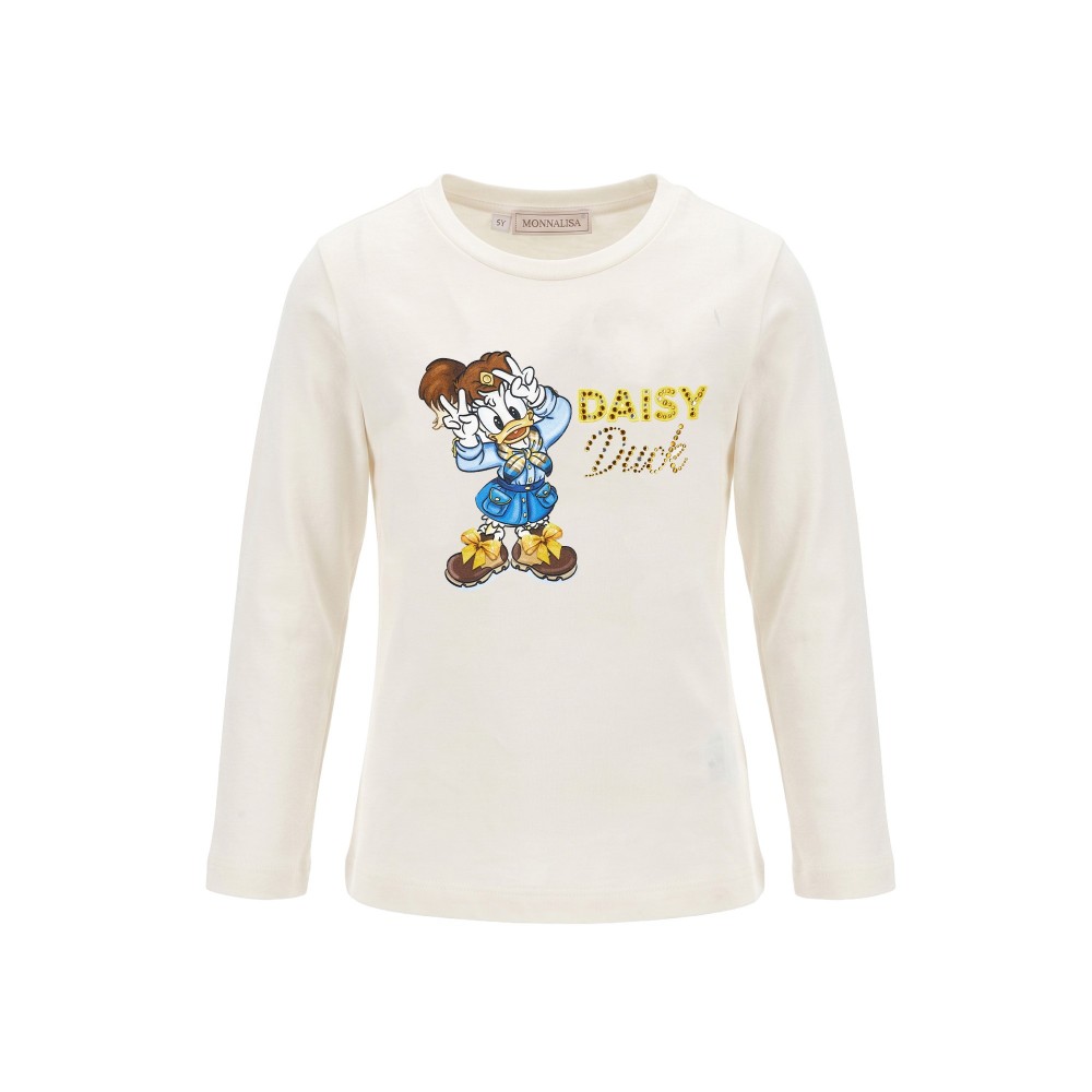 MONNALISA T-shirt panna...