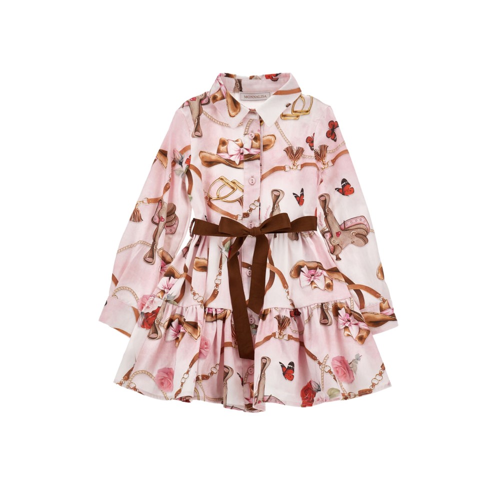 MONNALISA Abito rosa...