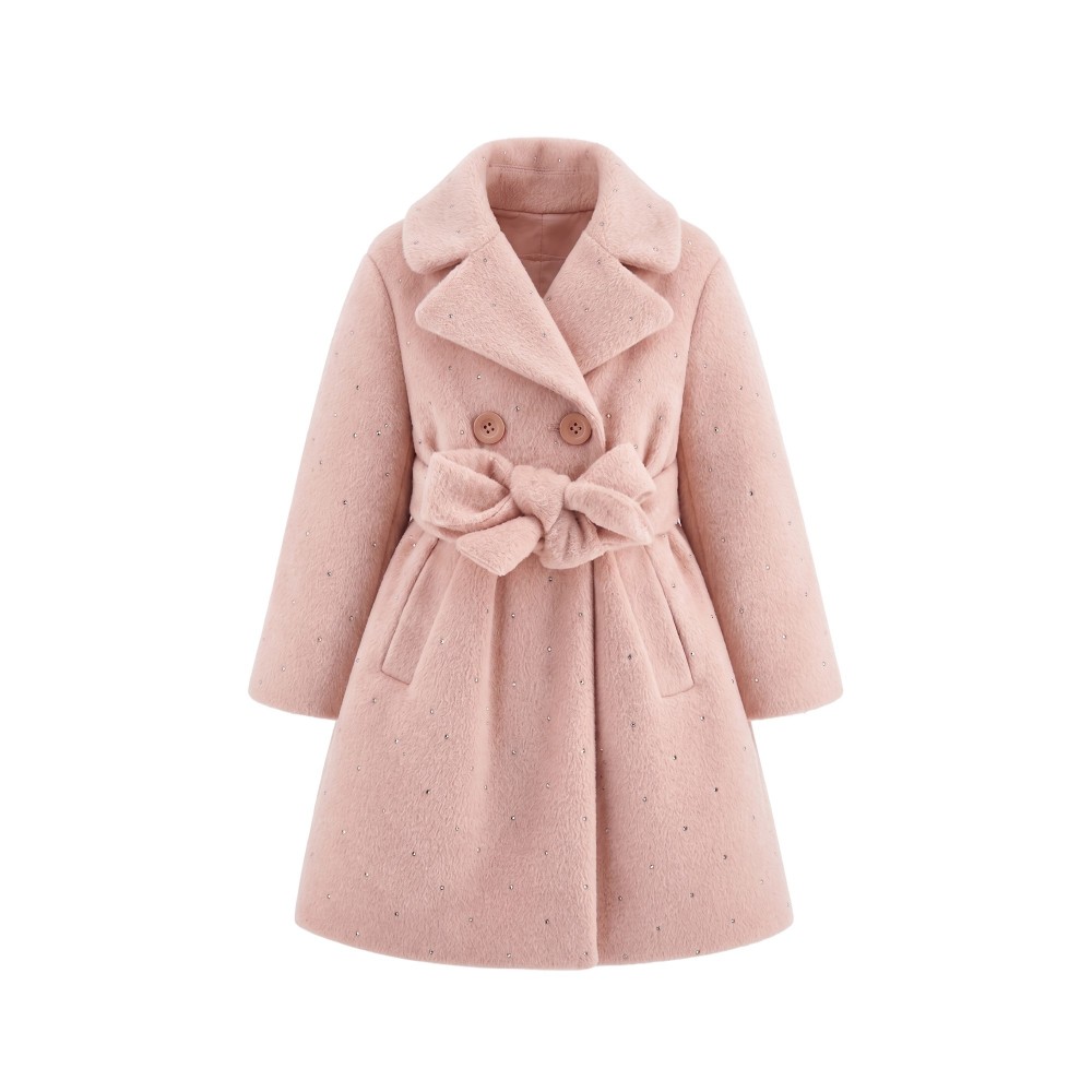 MONNALISA Cappotto rosa con...