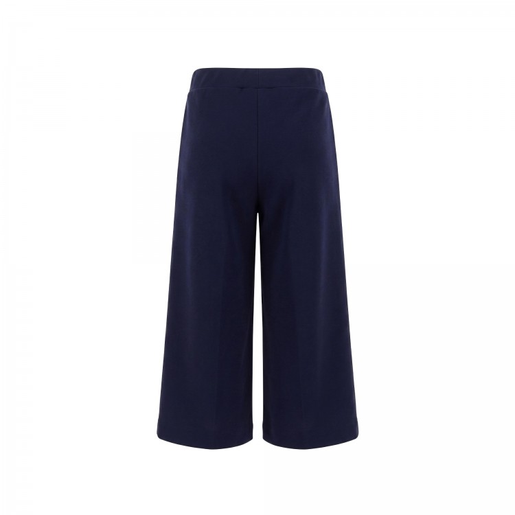 MONNALISA Pantaloni blu navy palazzo bambina