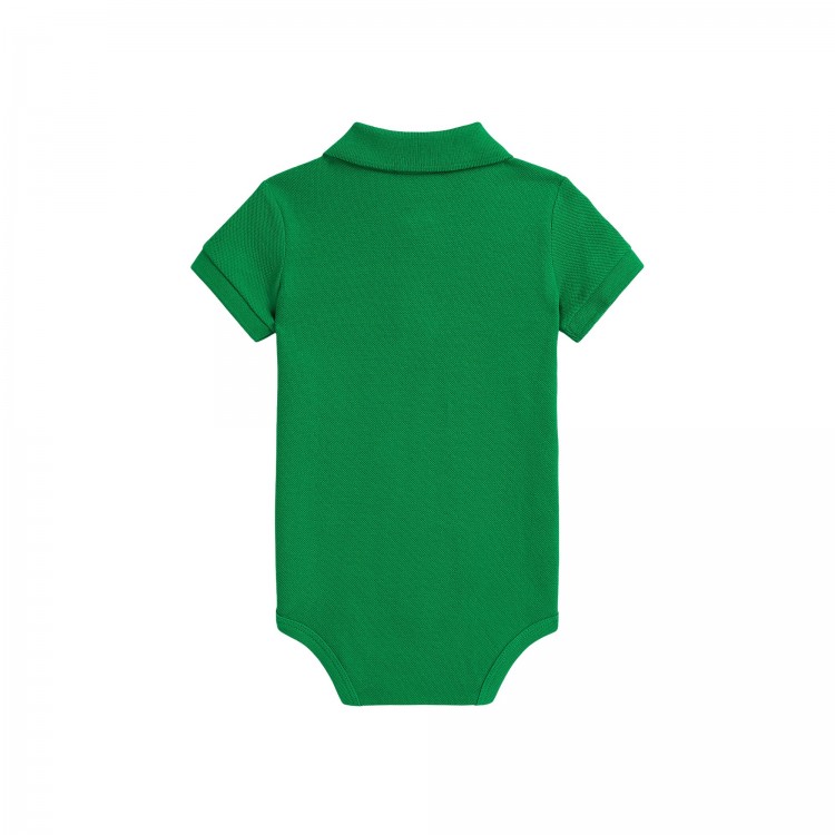 RALPH LAUREN Body verde polo Big Pony neonato
