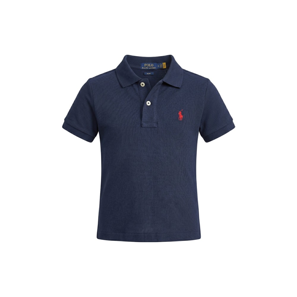 RALPH LAUREN Polo blu bambino