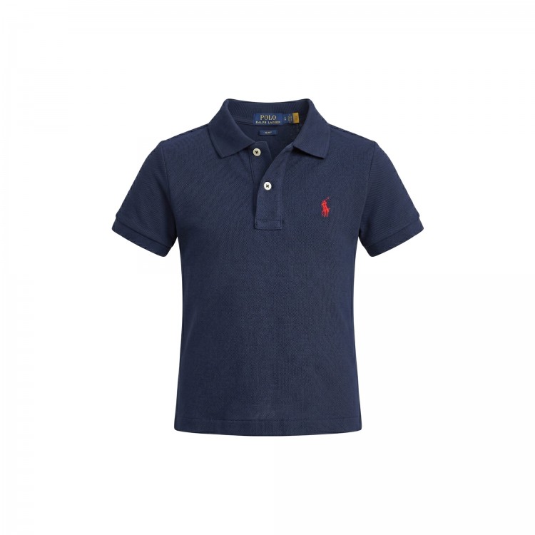 RALPH LAUREN Polo blu bambino
