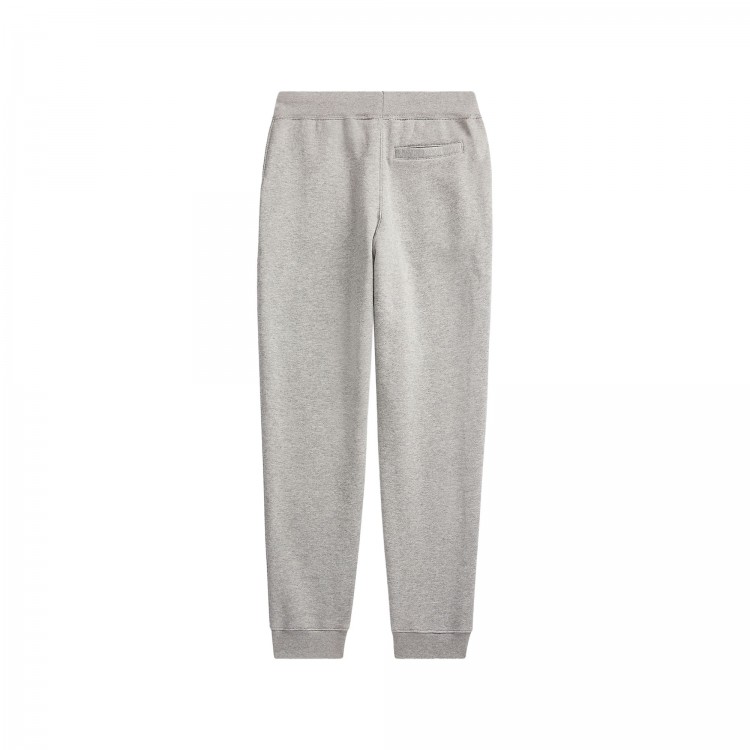 RALPH LAUREN Joggers grigio con logo bambino