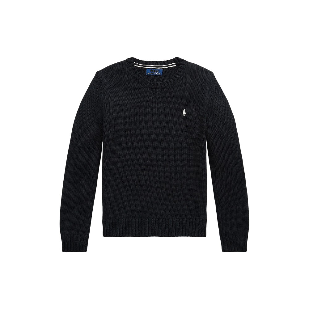 RALPH LAUREN Maglia nera a...