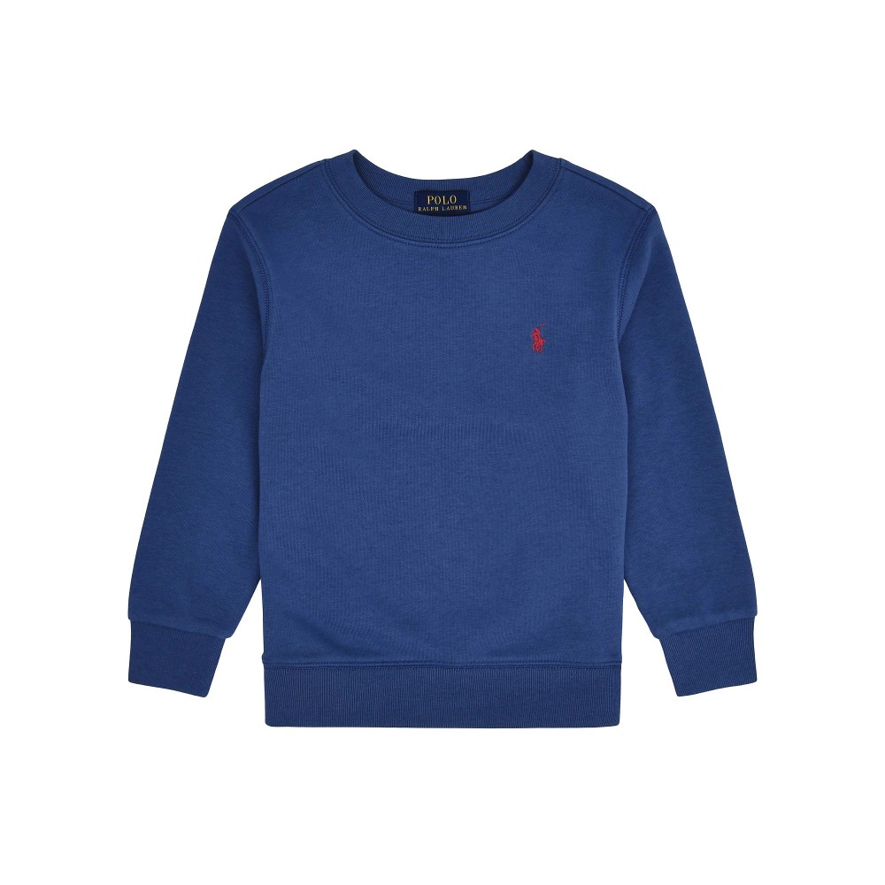 RALPH LAUREN Felpa blu navy...