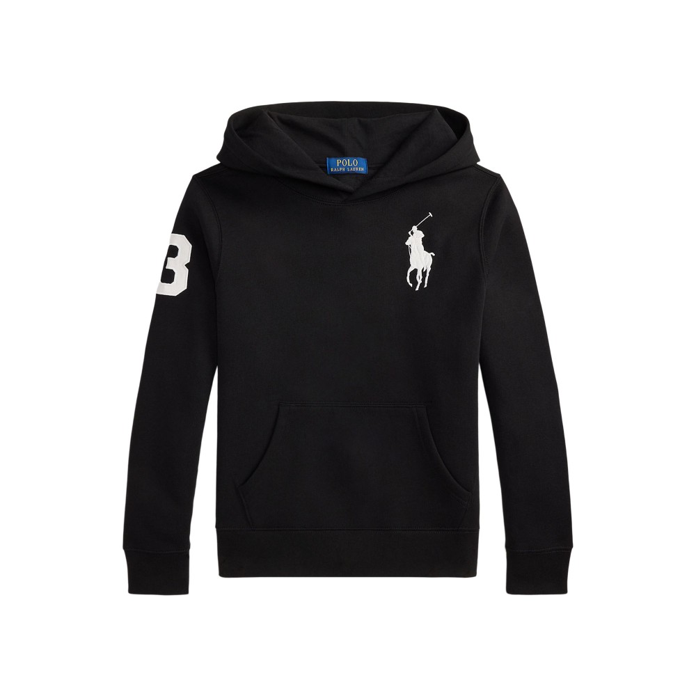 RALPH LAUREN Felpa nera Big...