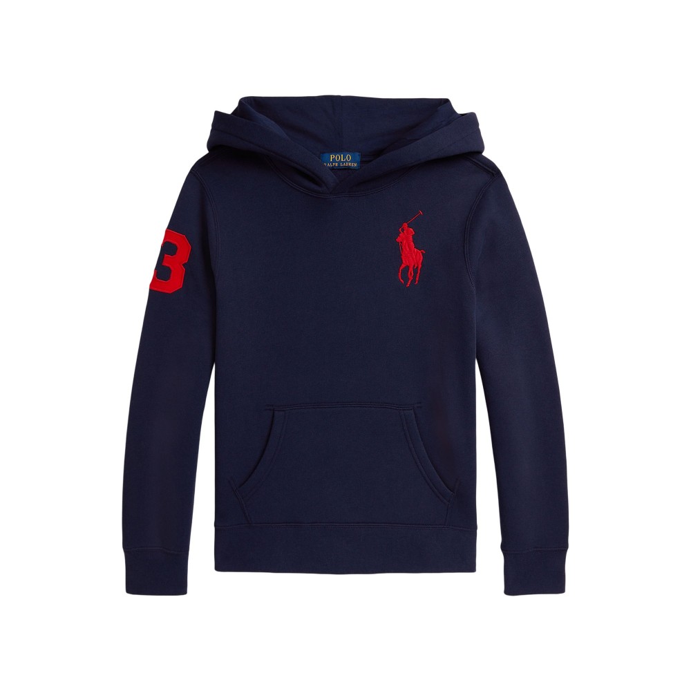 RALPH LAUREN Felpa blu navy...