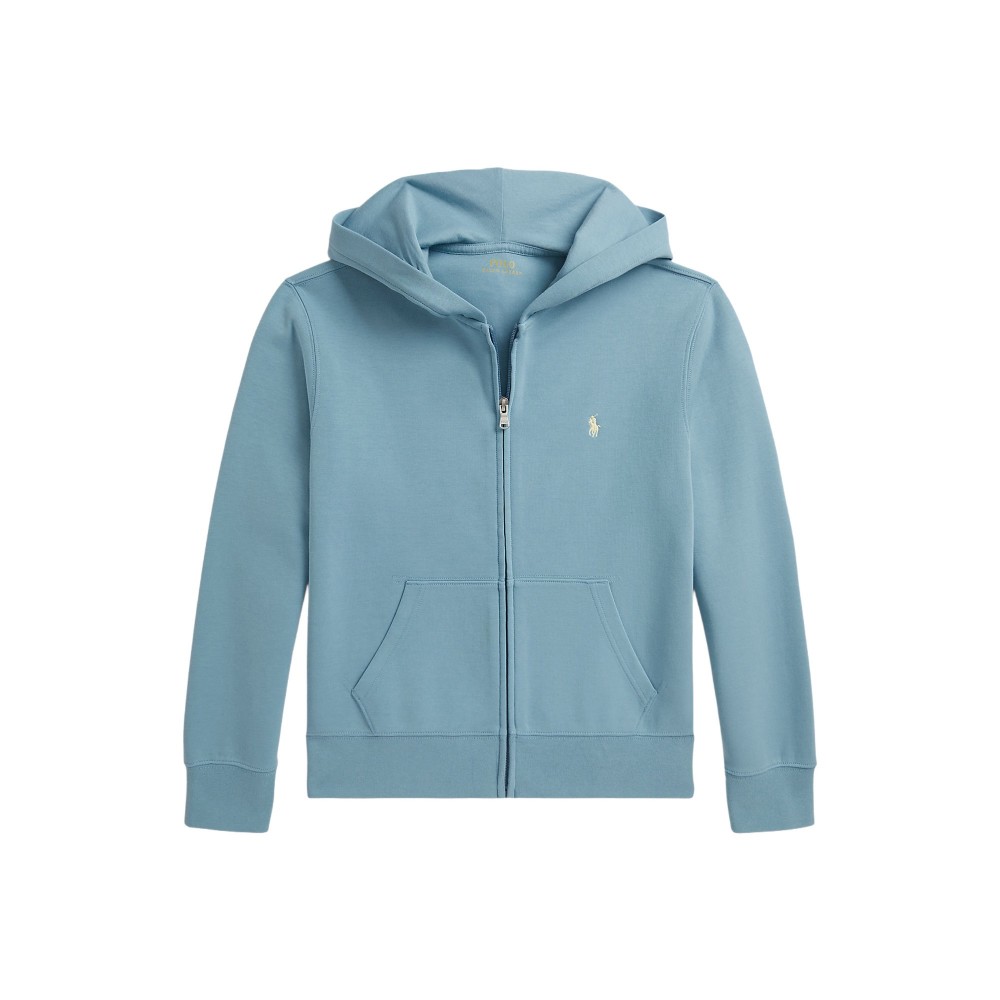 RALPH LAUREN Felpa celeste...