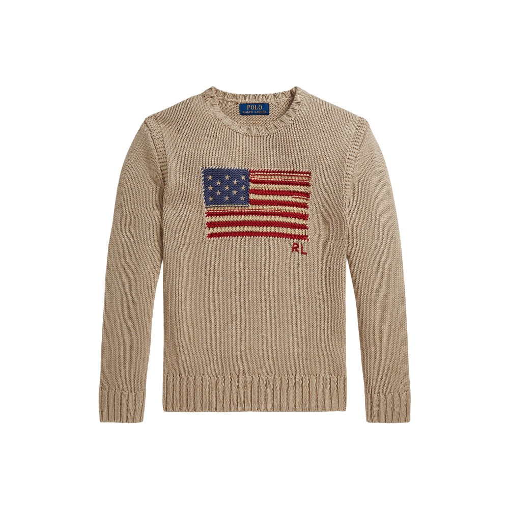 RALPH LAUREN Maglia beige...