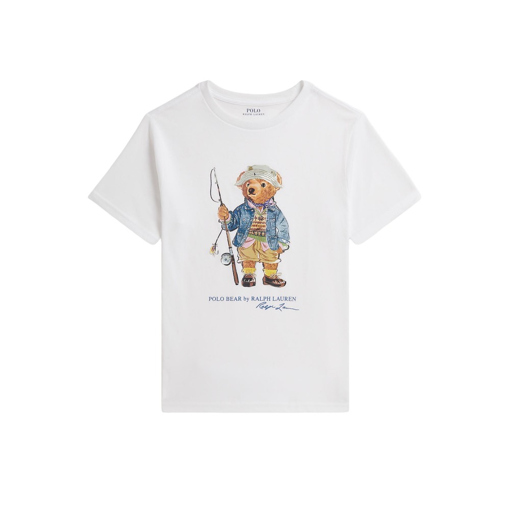 RALPH LAUREN T-shirt bianca...