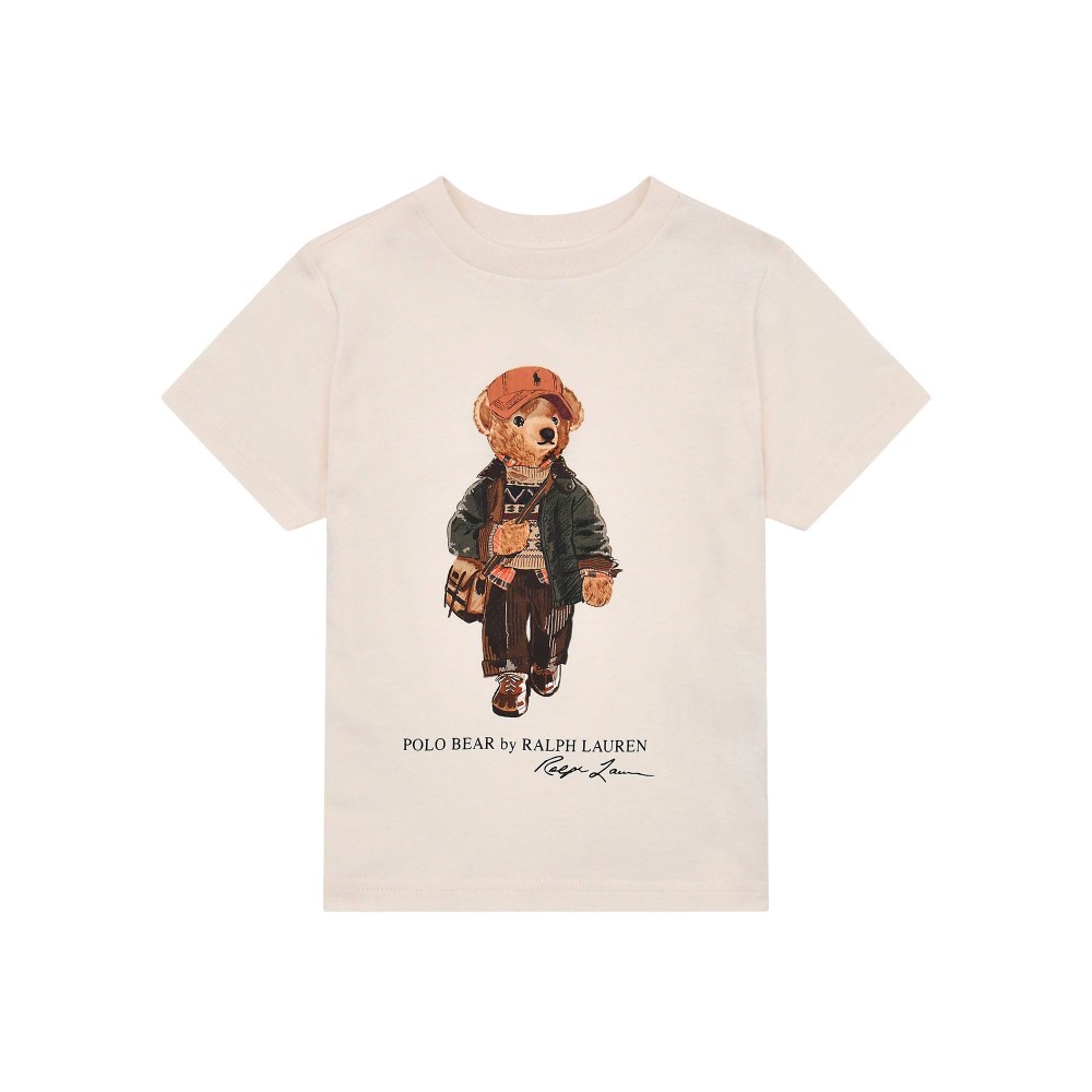 RALPH LAUREN T-shirt panna...