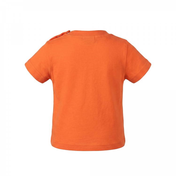 DSQUARED T-shirt arancione neonato