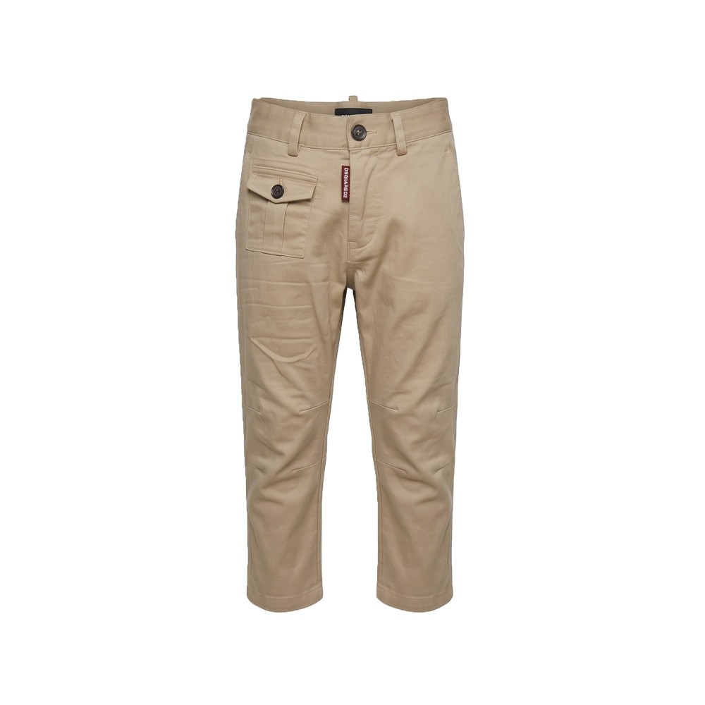 DSQUARED Pantalone beige...