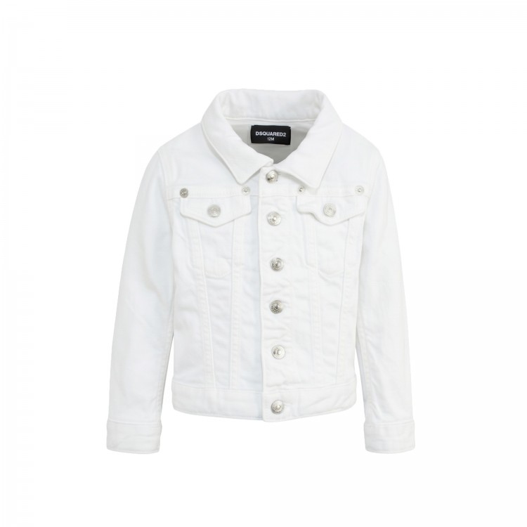 DSQUARED Giacca bianca neonata