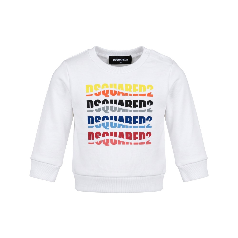 DSQUARED Felpa in cotone...