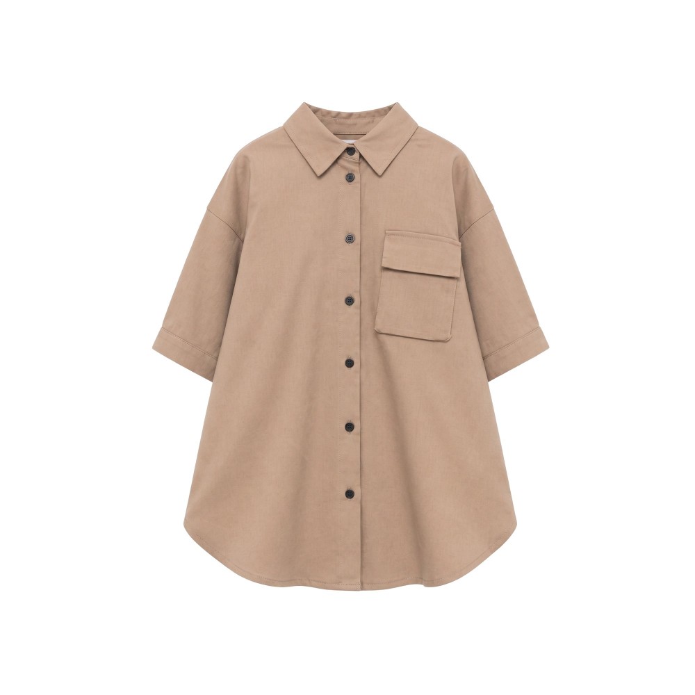 DOUDOU Abito beige a...