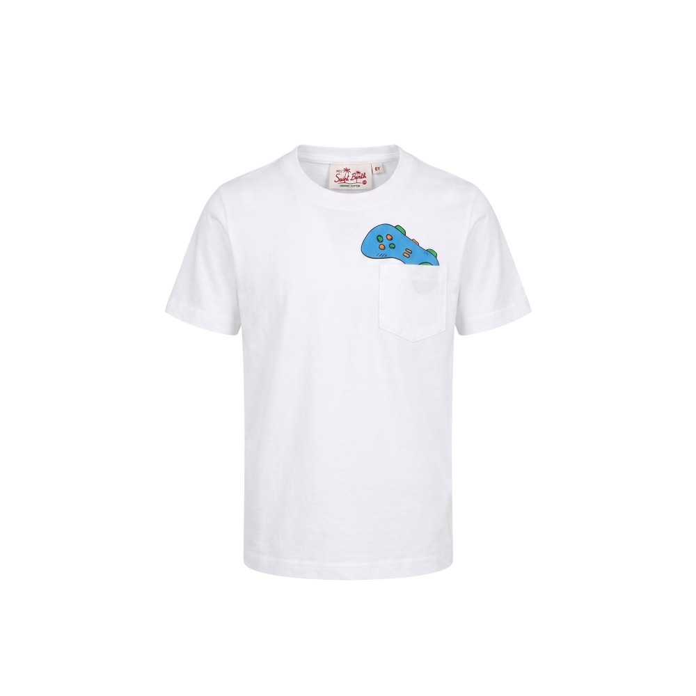 SAINT BARTH T-shirt bianca...