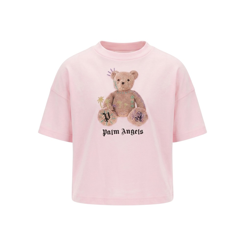 PALM ANGELS T-shirt rosa...