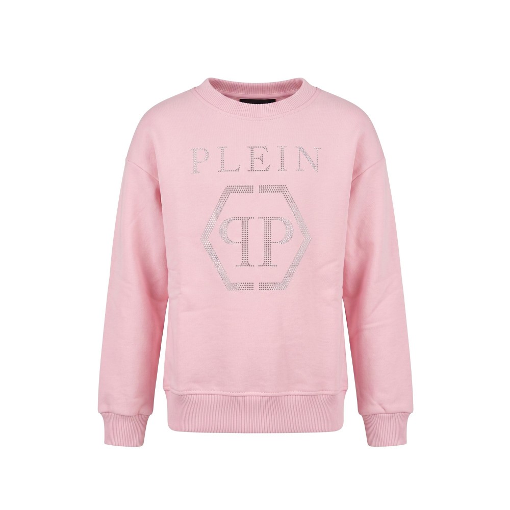 PHILIPP PLEIN Felpa rosa...