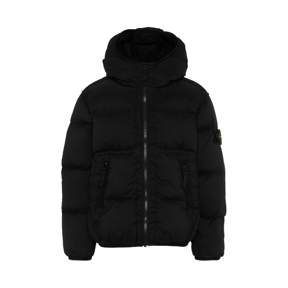 STONE ISLAND Giubbotto nero...
