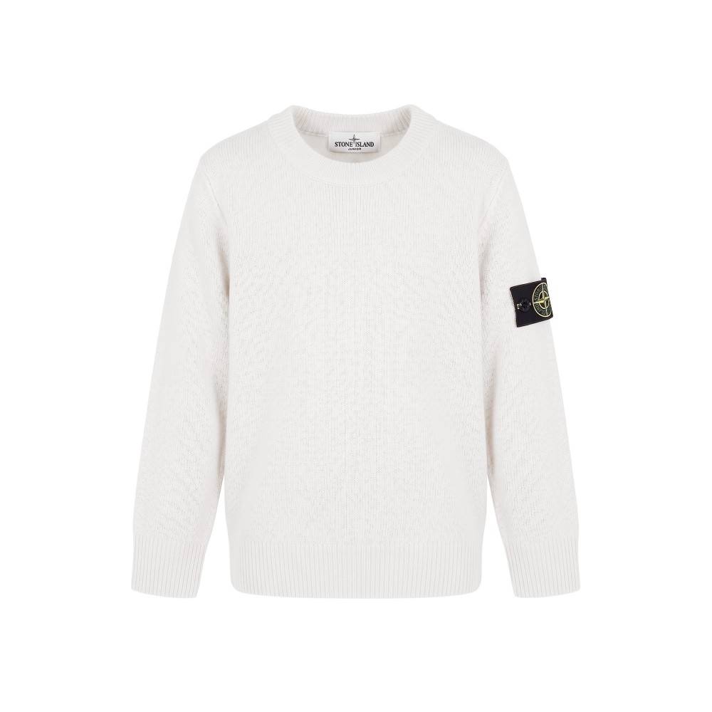 STONE ISLAND Maglia bianca...