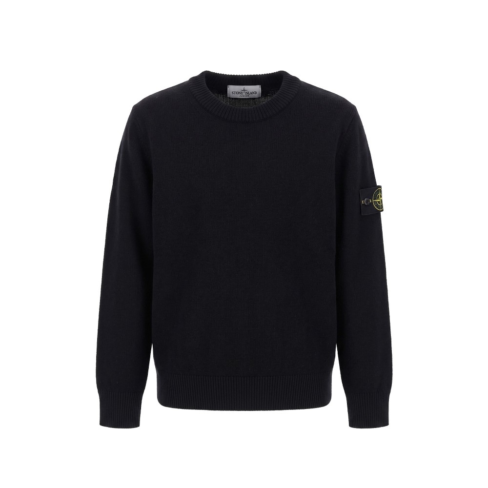 STONE ISLAND Maglia nera...