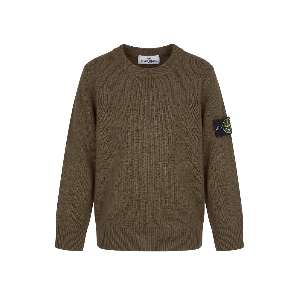 STONE ISLAND Maglia marrone...