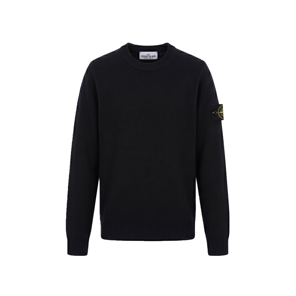 STONE ISLAND Maglia nera...