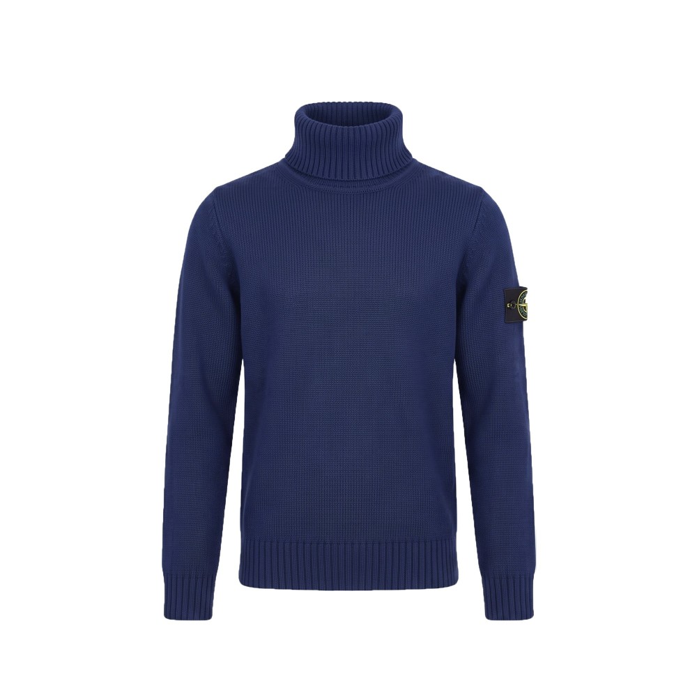 STONE ISLAND Maglia blu a...