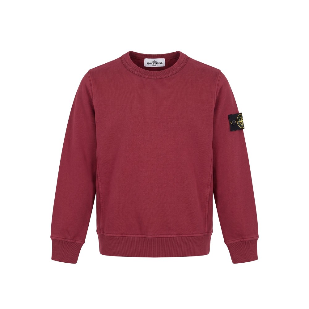 STONE ISLAND Felpa bordeaux...