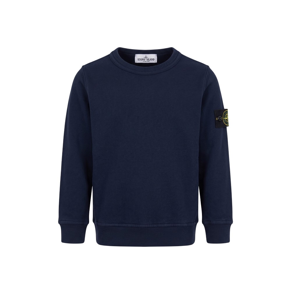 STONE ISLAND Felpa blu navy...